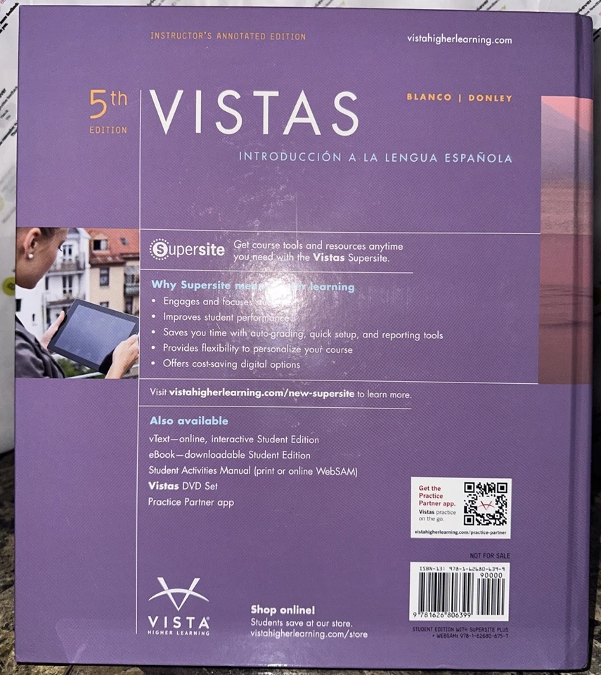 Vistas Introduccion A La Lengua Espanola - Image 2 of 4