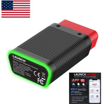 LAUNCH AIOBD Car Diagnostic Tool Full System Bluetooth OBD2 Code Reader Scanner