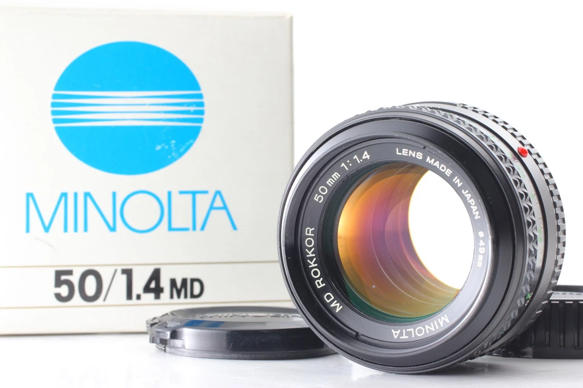 Minolta MD f/1.4 Lenses 50mm Focal for sale | eBay