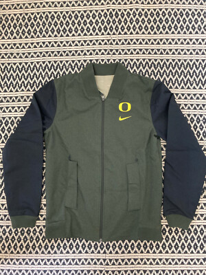 Nike Oregon Ducks Reversible Coach s Bomber Jacket Men s Size S (CK5717-355)
