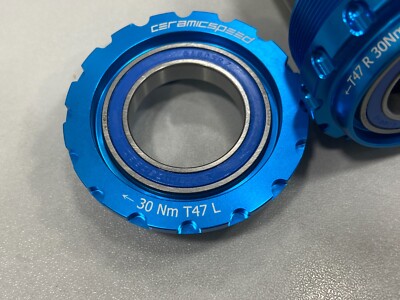 Ceramicspeed T47A (T47/77) Road Bottom Bracket For Shimano (Blue