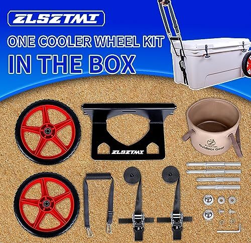 For Cooler Kit De Ruedas Universales Para Yeti, RTIC, Igloo