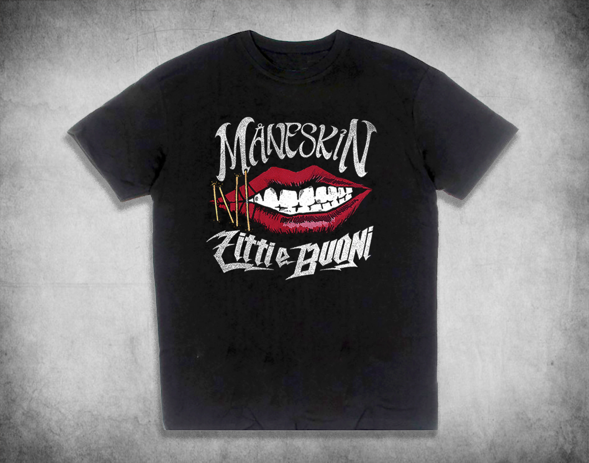 Maneskin Zitti e Buoni T-shirt | eBay