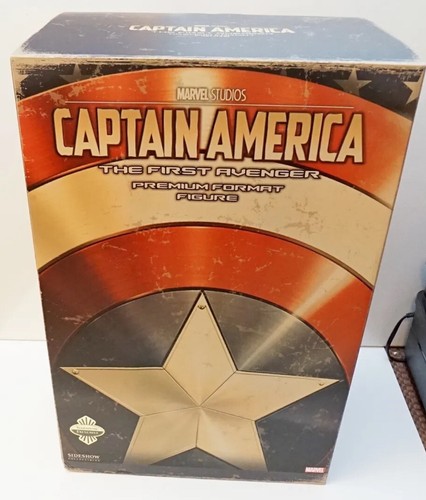 CAPTAIN AMERICA: THE FIRST AVENGER PREMIUM FORMAT FIGURE SIDESHOW MIB 363 / 500 - Picture 2 of 5