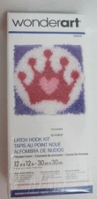 Latch Hook Kit Princess Crown WonderArt New Sealed