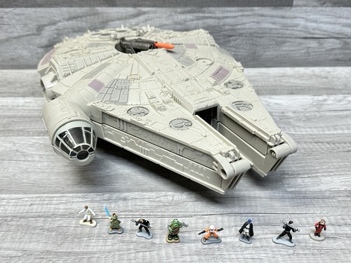 Vintage Star Wars Micro Machines Millennium Falcon Playset With Extras Galoob