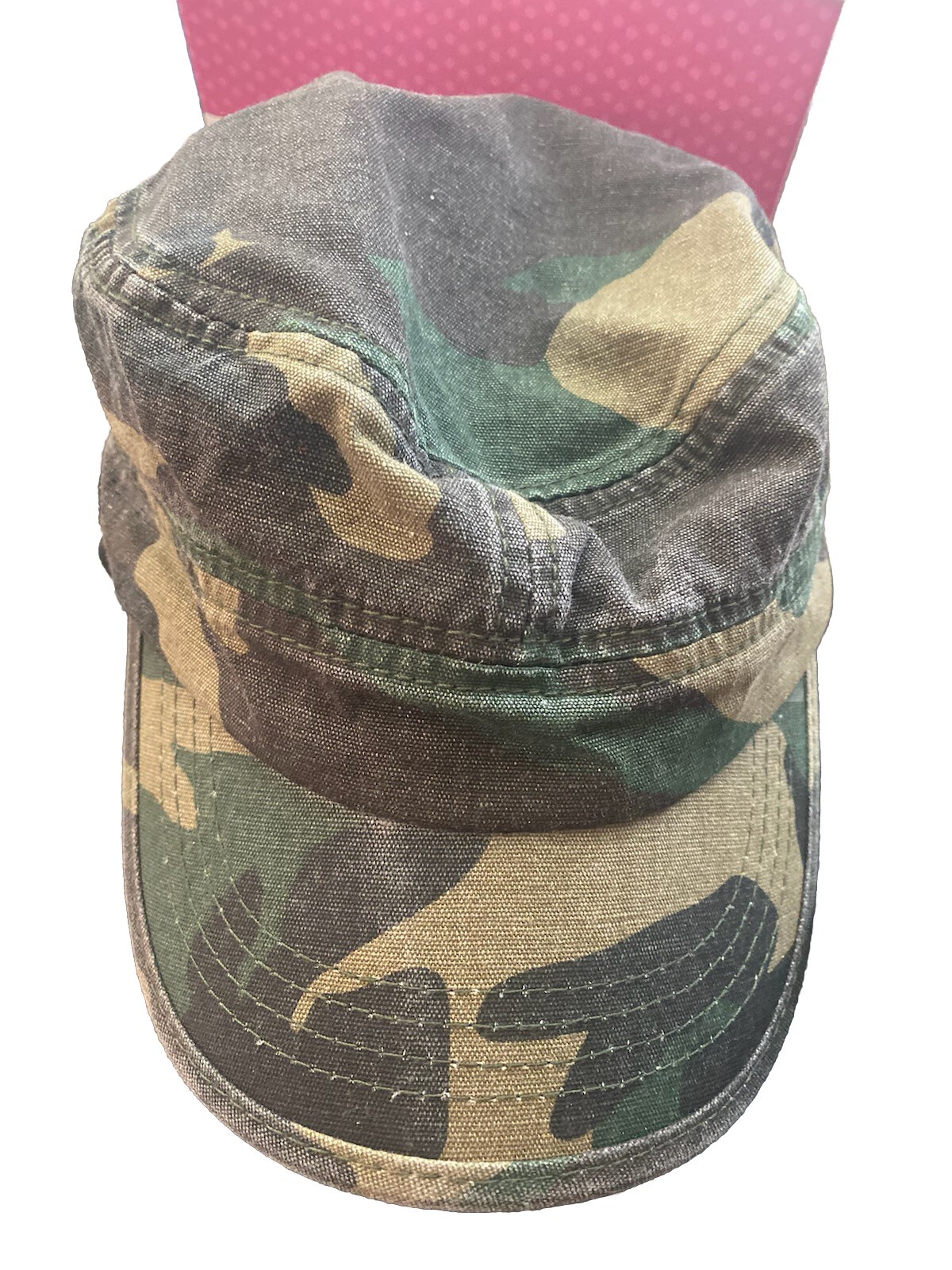Camouflage Adjustable Backstrap Baseball Cap - image 1