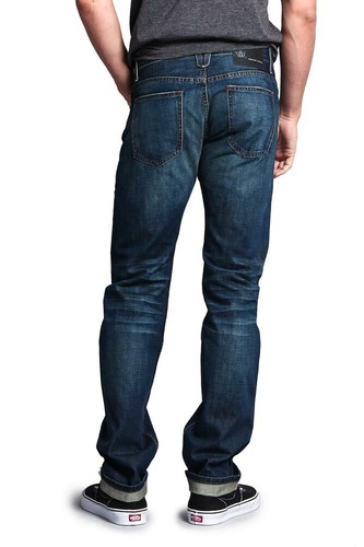 Men's Made in USA Straight Fit Denim Premium Selvedge Jeans Pants -M527SV-B1D7 - Picture 22 of 40