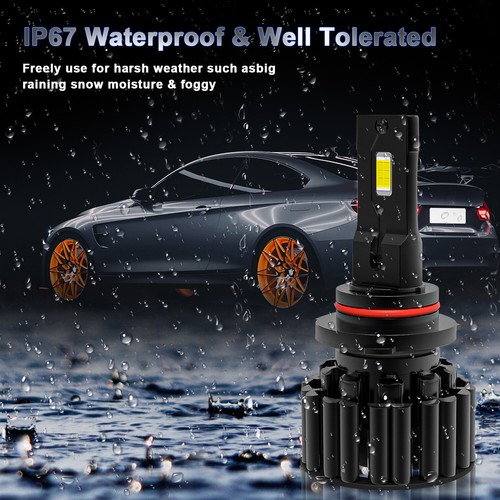 Combo 4X faros delanteros LED bombillas haz alto bajo F15 para Toyota Prius 2010-2015 - Imagen 10 de 13