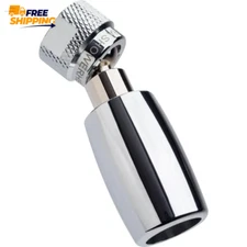 Shower Head 1 Inch Small Single Wall Mount Waterfall Fixed Rain Round 1 Spray