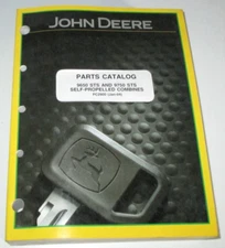 John Deere 9650 STS 9750 STS Combine Parts Catalog Manual Book PC2900 1/04 OEM!