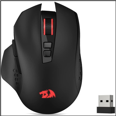 Redragon M656 Highperformance Wireless Gaming Mouse mit 4000 DPI und Pro Soft...