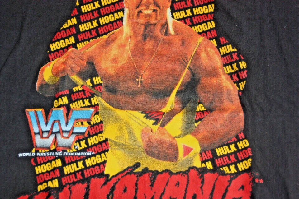 Hulk Hogan T-Shirt, Hulkamania, WWF, Wrestler, Rar, Sehr selten für Sammler. - Bild 4 von 4