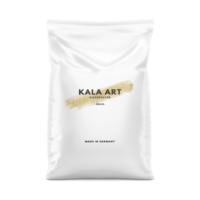 Kala-Art Gießpulver / Reliefgießpulver / Weiß / Keramikpulver / 5Kg
