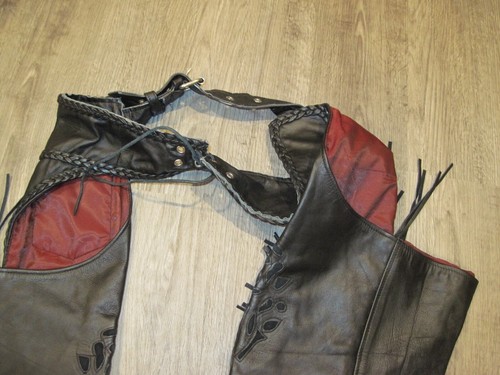 MOTORCYCLE LEATHERs /womans small/ - Picture 9 of 11