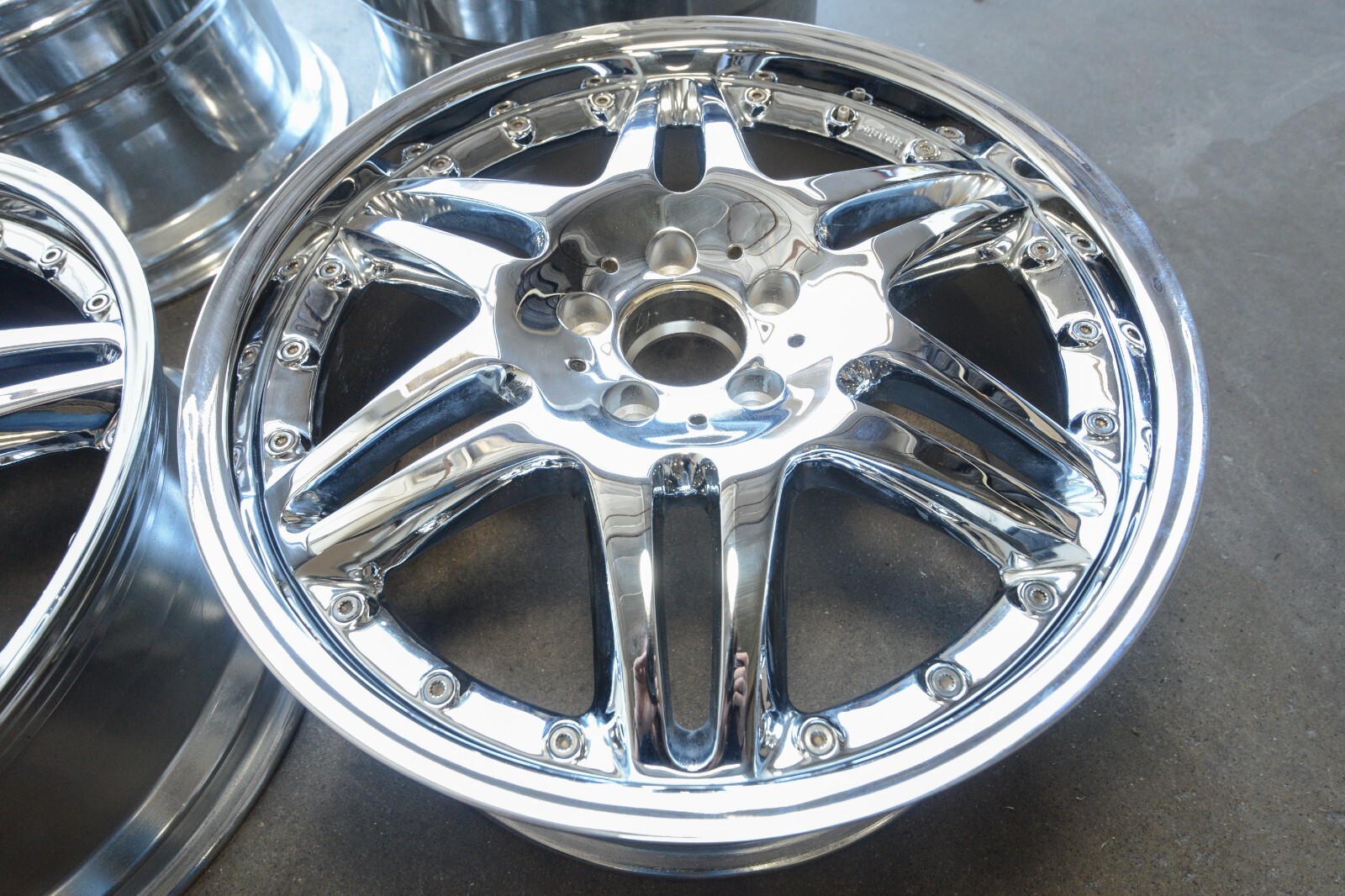 Crome Brabus Monoblock 4 19x8.5 and 19x10