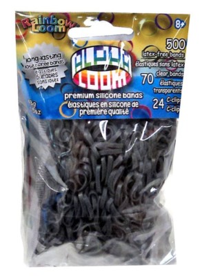 Rainbow Loom Alpha Loom Gray Rubber Bands Refill Pack [500 ct]