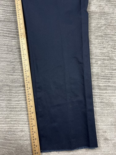 Red Kap Work Pants Mens Blue 54x36 PT20NV9 Raw Hem - Picture 5 of 12