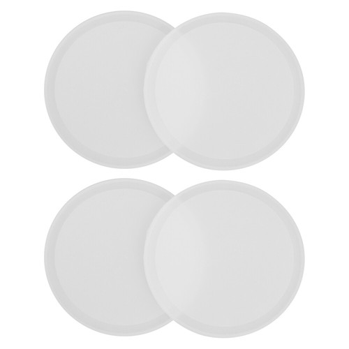 4 Pcs White Mason Jar Sealing Sheet Travel Canning Lids eBay