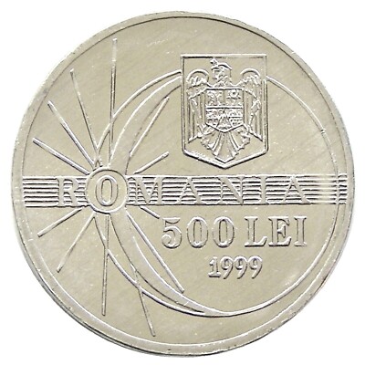 500 Lei Romania Eclipse Coin Limited Edition 1999 Aluminum | eBay