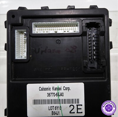 36770-65J40 Suzuki Grand Vitara II BCM Body Control Module