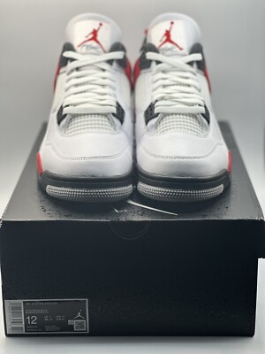 size 12 Nike Air Jordan 4 Retro Red Cement DH6927161 Limited