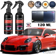 2× Car Scratch Repair Nano Spray Scratch Remove Ceramic Coating Paint Sealant US