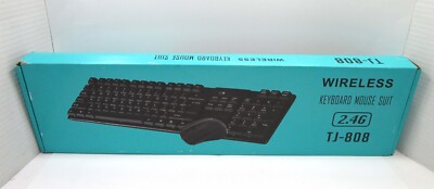 Speedex TJ-808 2.4GHz Wireless Keyboard & Mouse Suit | eBay