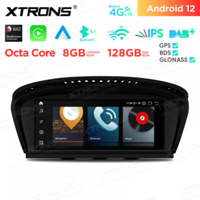 Xtrons Autoradio QPB8260CCP Multimedia Android 12  128GB  GPS  BMW E60 E90CCC---