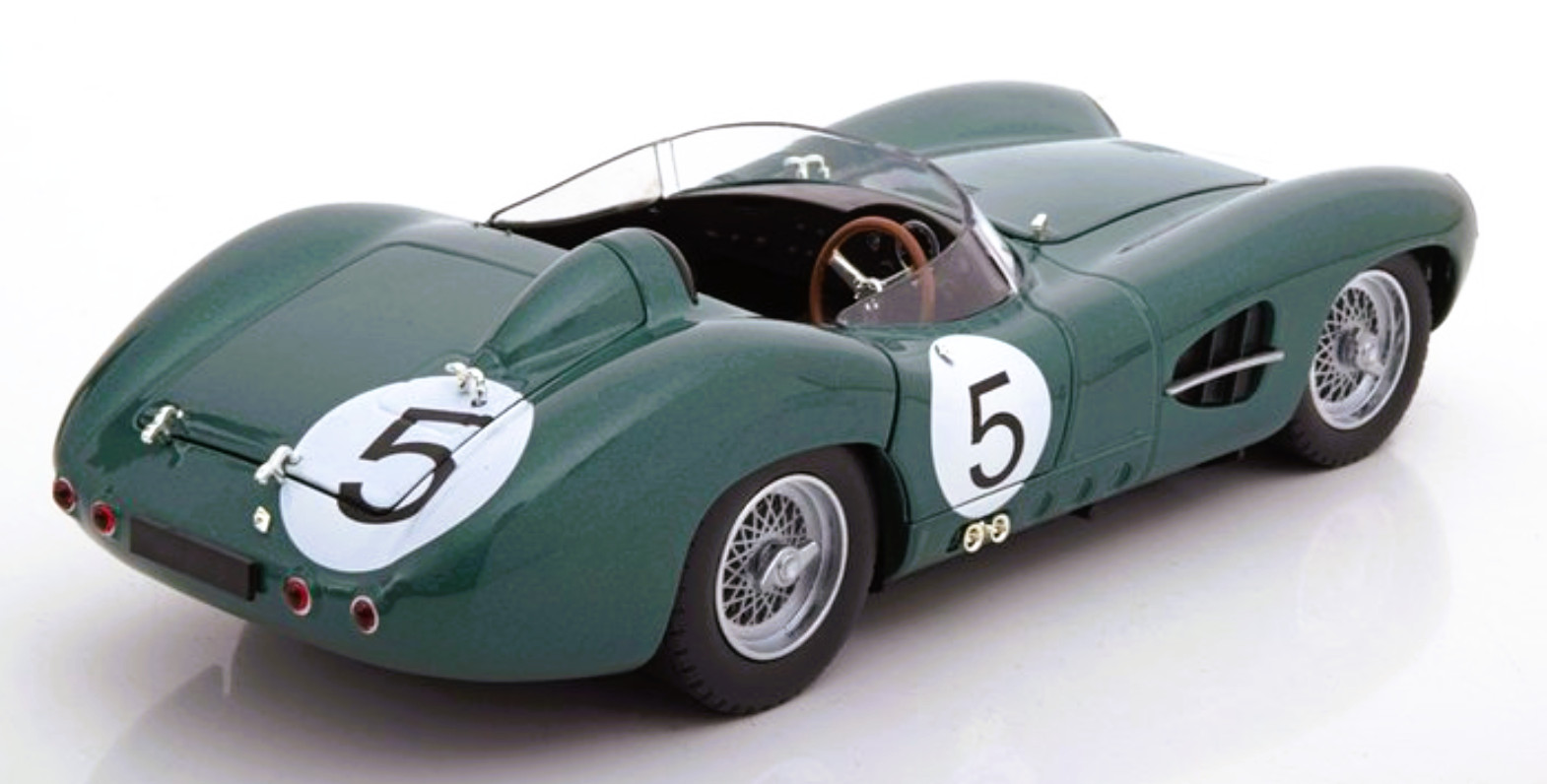 1950s Ferrari Engine in Le Mans Race Car Custom Built Metal Body1:18SCALE MODEL