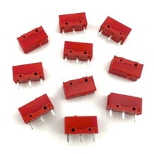 Kailh GM 4.0 Red Mouse Micro Switch for Gaming Mouse 10 Pieces