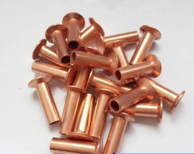 M6 M8 M10 Plated Copper Iron Semi-hollow Rivet Countersunk Rivets 18mm ...