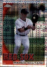 2010 Topps Chrome XFRACTOR #15 Marco Scutaro BOSTON RED SOX