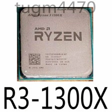 AMD Ryzen 3 1300X R3-1300X 3.5GHz 4-Core 8M 65W Socket AM4 CPU Processor