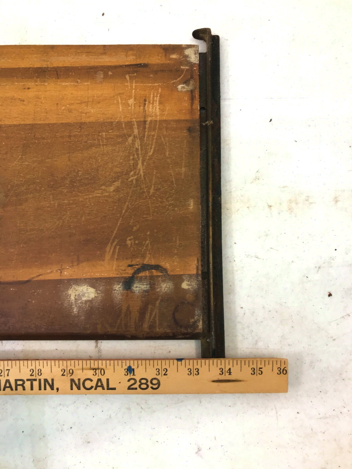 Gunn Bookcase Shelf w/Cast Iron Cleats Barrister Section Bottom *f eBay