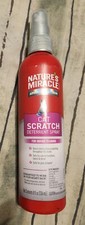 Nature's Miracle Advanced Platinum Cat Scratch Deterrent Spray, 8 Ounces