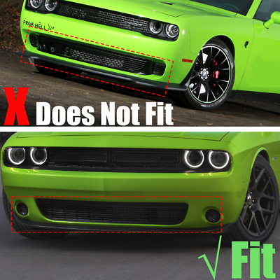For 2015-2022 Dodge Challenger Front Bumper Lower Grille Grill