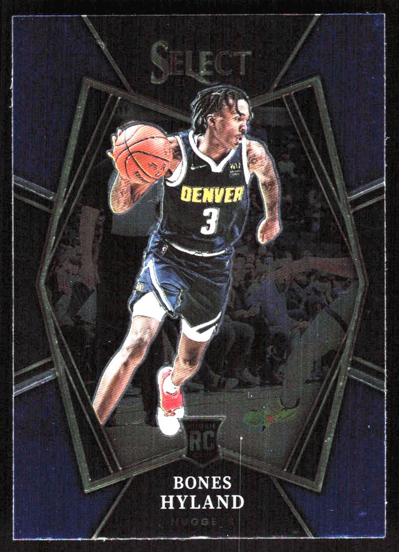 2021-22 1895A Panini Select Bones Hyland Rookie Denver Nuggets #174