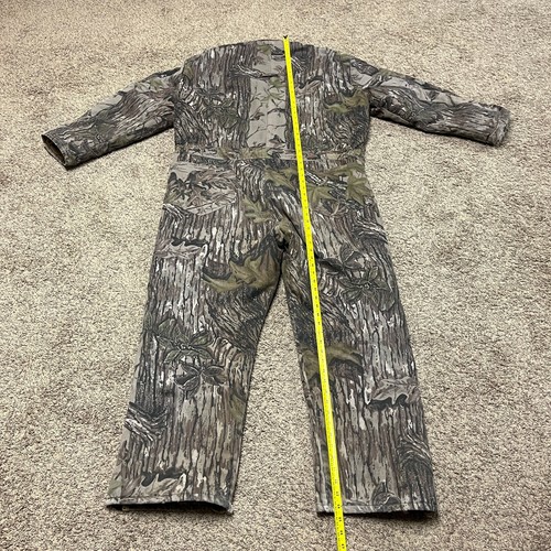 Vintage Duxbak Coveralls Men XL Reg Camouflage Hunting Insulated Jumpsuit USA - Picture 10 of 11