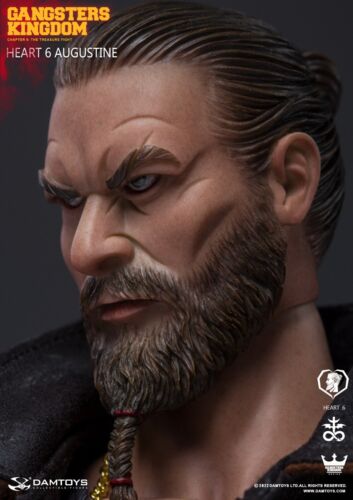 DAMTOYS GK027 Gangsters Kingdom - HEARTS 6 AUGUSTINE 1/6 ACTION FIGURE - Picture 7 of 8