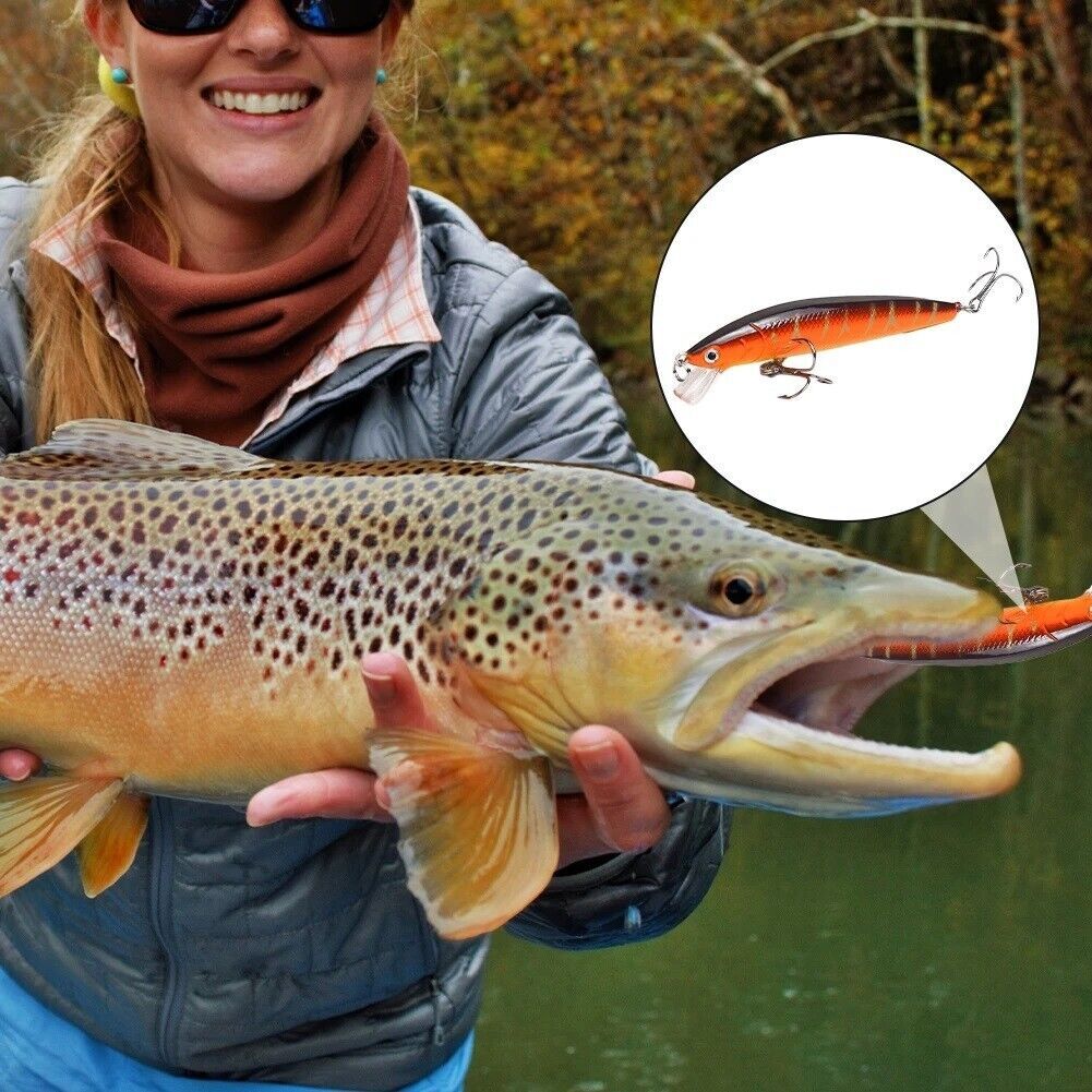 Whopper Plopper Topwater Lures 10-Pack, Floating Propeller Tail Bass Lures - Image 9