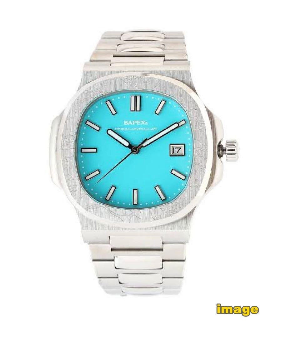 A BATHING APE Type 10 Bapex #2 Sax bape Watch Stainless New