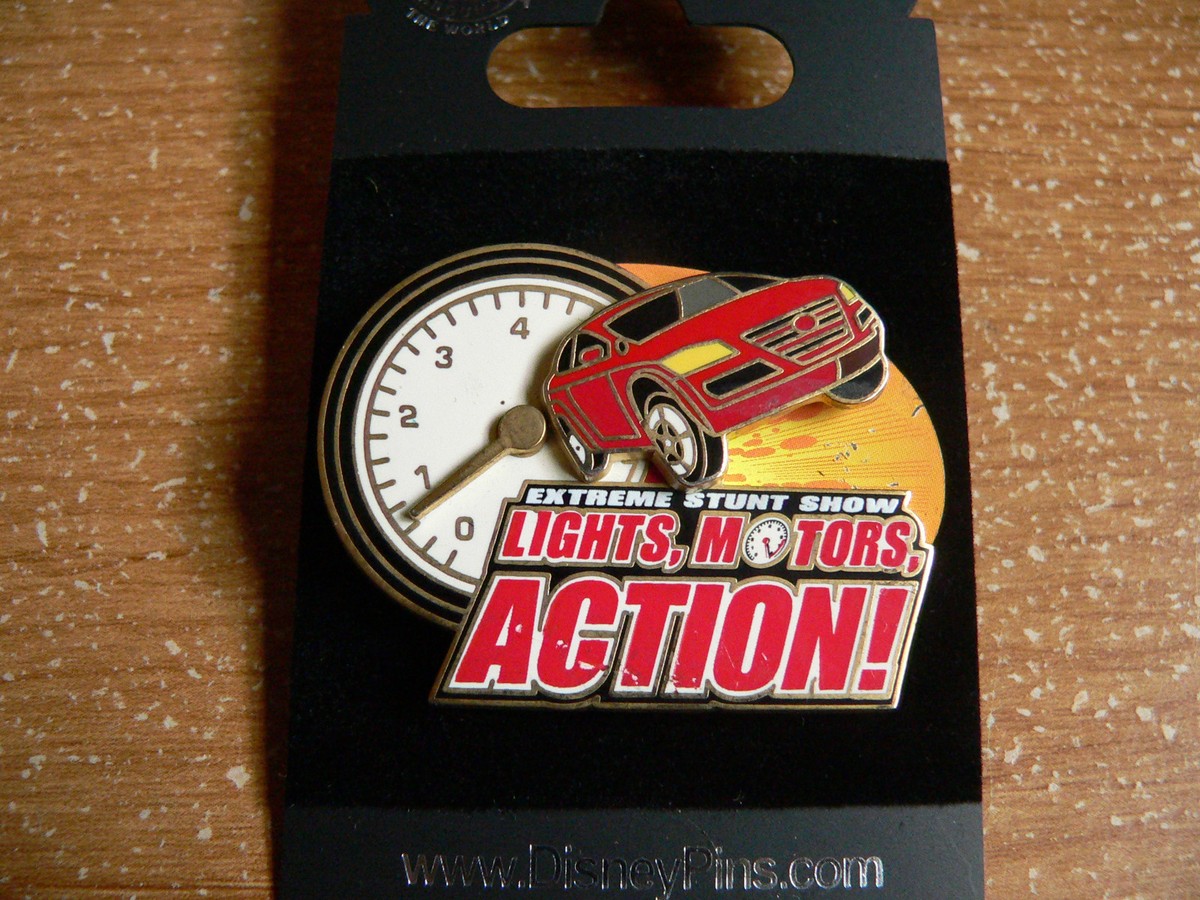 WDW - Lights, Motors, Action! Extreme Stunt Show Tachometer Logo