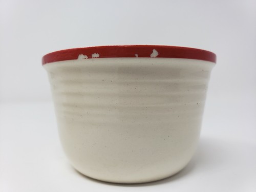 Vintage "BAKE OVEN" Brand Baking/Ramekin CUPS (Lot of 3) Rose Pattern - Imagen 7 de 10