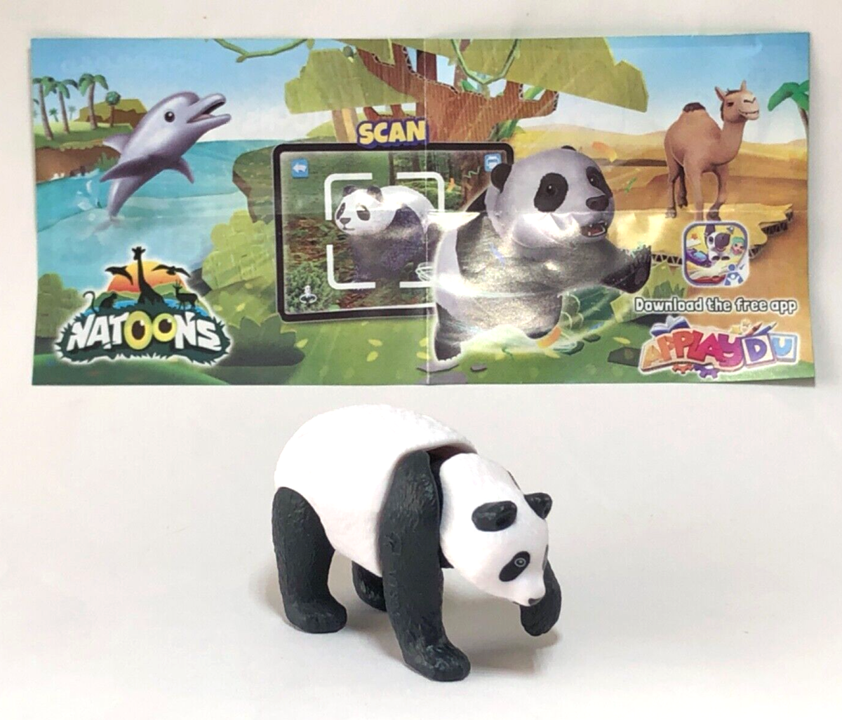 Kinder Surprise Natoons PANDA VT324 with BPZ Paper - Natoons