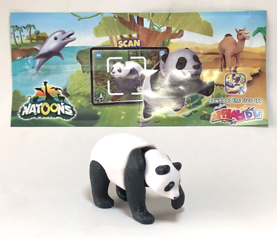 Kinder Surprise Natoons PANDA VT324 with BPZ Paper - Natoons