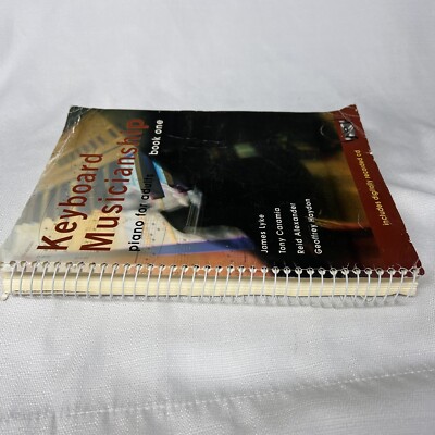 Keyboard Musicianship: Piano For Adults Book One Spiral
