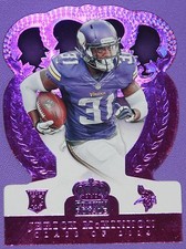 ROOKIE CLASS OF 2014 PANINI CROWN ROYALE JERICK McKINNON VIKINGS #d 22/25 PURPLE
