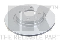 2X NK Bremsscheibe 313939 FüR Logan Renault Twingo Sandero Dacia 1 3 2 Stepway