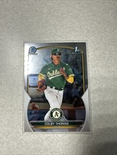 2023 Bowman - Colby Thomas 1st Bowman Chrome #BCP-32 Athletics Rookie RC